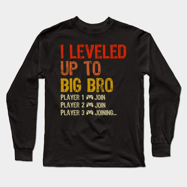 I leveled Up To Big Bro Player 3 Joining... Long Sleeve T-Shirt by artdise